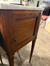 Load image into Gallery viewer, Marble Topped Pot Cupboard