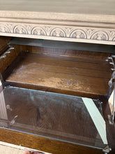 Load image into Gallery viewer, Stripped Oak Drinks Cabinet