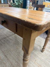 Load image into Gallery viewer, Victorian Pine Scrub Top Table