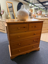 Load image into Gallery viewer, Solid Pine Chest Of Drawers