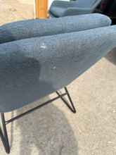 Load image into Gallery viewer, Navy Blue Armchair