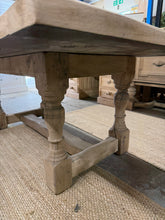 Load image into Gallery viewer, Solid Oak Refectory Table