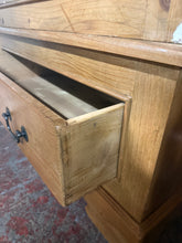 Load image into Gallery viewer, Vintage Pine Wardrobe