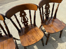Load image into Gallery viewer, 4 x Farmhouse Chairs