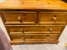 Load image into Gallery viewer, Small Pine Chest Of Drawers