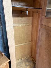 Load image into Gallery viewer, Stripped Oak Wardrobe