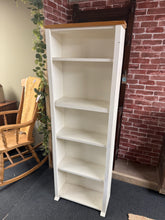Load image into Gallery viewer, Narrow Pine Bookcase