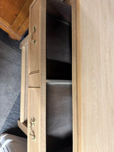 Load image into Gallery viewer, Stripped Oak Hall Table