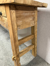 Load image into Gallery viewer, Large Rustic Console Table