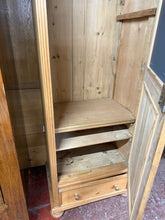 Load image into Gallery viewer, Vintage Pine Wardrobe