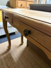 Load image into Gallery viewer, Oak Console Table
