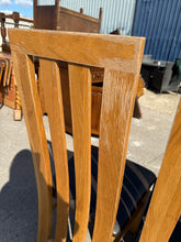 Load image into Gallery viewer, 4 x Oak Chairs