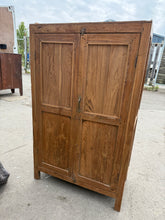 Load image into Gallery viewer, This delightful teak cupboard combines beauty with reliability! The sturdy, well-built design ensures excellent durability for years to come. Inside, you'll find a convenient shelf that provides perfect storage space for your treasured items.
Overall Dimensions
75.5cm wide x 40.5cm deep x 127cm high
DELIVERY AVAILABLE      
For our other items see our website https://fossewayfurniture.co.uk
collection from our shop at cv36, our collection zone at bs36 or otherwise delivery is available