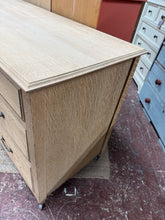 Load image into Gallery viewer, Stripped Oak Chest Of Drawers