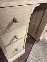 Load image into Gallery viewer, Stripped Oak Desk