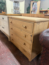 Load image into Gallery viewer, Stripped Pine Chest Of Drawers