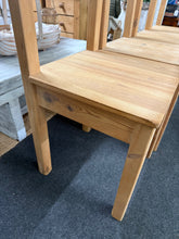 Load image into Gallery viewer, 4 x Stripped Pine Chairs