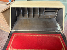 Load image into Gallery viewer, Stripped Oak Bureau
