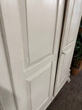 Load image into Gallery viewer, Antique Pine Wardrobe