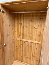 Load image into Gallery viewer, Stripped Pine Wardrobe