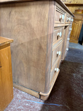 Load image into Gallery viewer, Stripped Mahogany Desk