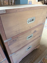 Load image into Gallery viewer, 2 x Oak Bedsides