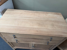 Load image into Gallery viewer, Stripped Oak Cupboard