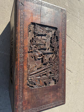 Load image into Gallery viewer, Carved Blanket Box