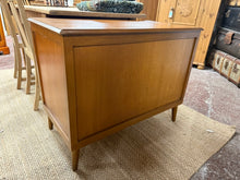 Load image into Gallery viewer, This vintage-inspired blanket box from the 1970s is solidly built and in good condition overall. Though it does show a few signs of wear, they are minor and do not affect its functionality. Has ample storage inside.
Overall Dimensions
91.5cm wide x 49cm deep x 72cm high
DELIVERY AVAILABLE      
For our other items see our website https://fossewayfurniture.co.uk
collection from our shop at cv36, our collection zone at bs36 or otherwise delivery is available