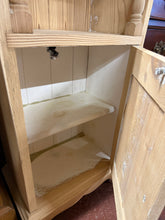 Load image into Gallery viewer, Stripped Pine Pot Cupboard