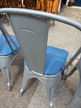 Load image into Gallery viewer, 4 x Metal Dining Chairs