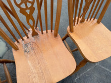 Load image into Gallery viewer, 4 x Wheelback Chairs