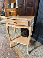 Load image into Gallery viewer, Limed Side Table