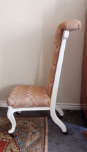Load image into Gallery viewer, This exquisite Victorian Rococo style prayer chair showcases authentic mahogany craftsmanship with ornate period detailing. Recently reupholstered to restore its elegance, it combines structural integrity with refined comfort. Brass castors enable smooth repositioning. A timeless addition to any home furnished with character and heritage appeal.
Delivery Available
Overall Dimensions
94cm high