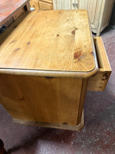 Load image into Gallery viewer, Vintage Pine Bedside