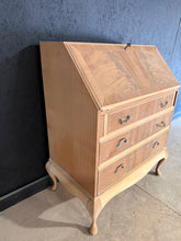 Load image into Gallery viewer, Stripped Mahogany Bureau