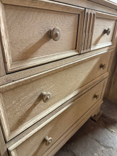 Load image into Gallery viewer, Stripped Oak Bureau