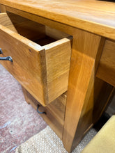 Load image into Gallery viewer, Oak Dressing Table Set