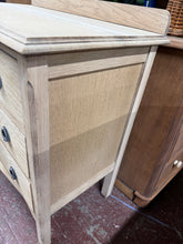Load image into Gallery viewer, Stripped Oak Chest Of Drawers