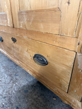 Load image into Gallery viewer, Antique Pine Wardrobe