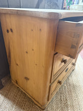 Load image into Gallery viewer, Antique Pine Chest Of Drawers
