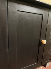 Load image into Gallery viewer, Heavy Black Sideboard