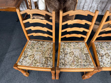 Load image into Gallery viewer, 4 x Oak Chairs