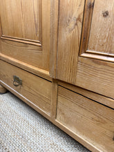 Load image into Gallery viewer, Antique Pine Wardrobe