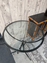 Load image into Gallery viewer, Wrought Iron Side Table