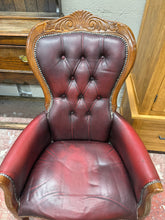 Load image into Gallery viewer, Oxblood Armchair