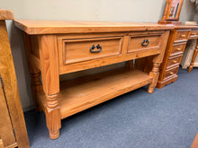Load image into Gallery viewer, Chunky Pine Hall Table