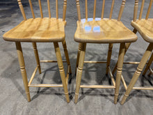Load image into Gallery viewer, 4 x Pine Stools