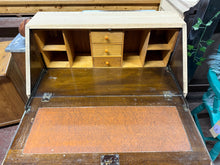 Load image into Gallery viewer, Stripped Oak Bureau