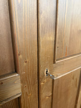 Load image into Gallery viewer, Vintage Pine Wardrobe